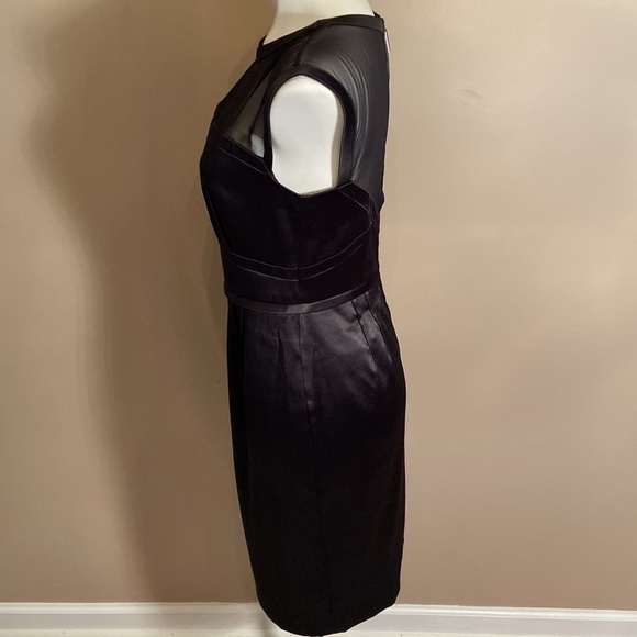 The Limited Scandal Collection Corset Illusion Mesh Fitted Shift Dress Sexy - Picture 5 of 10